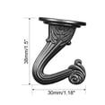 thumbnail image 4 of REGALWOVEN Swag Hook Kit Bronze Finish Plant Hanging Ceiling Hook Pack of 2, 4 of 4