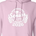 thumbnail image 3 of Inktastic Senior Class of 2026 in White with Graduation Cap Adult Hoodie Sweatshirt, 3 of 4