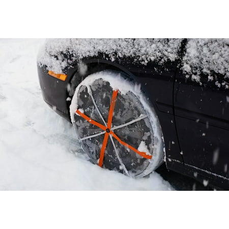 AutoSock Snow Socks 645 Traction Wheel Covers for Snow and (Best Truck Tire For Snow And Ice)