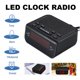 thumbnail image 4 of Reloj Despertador Digital Led Radio Led Rojo Pantalla De Tiempo Reloj Moderno Radio Fm Alarma Dual Zumbador Snooze Sleep Radio Enchufe De La Ue sonducket EL011790-00, 4 of 5