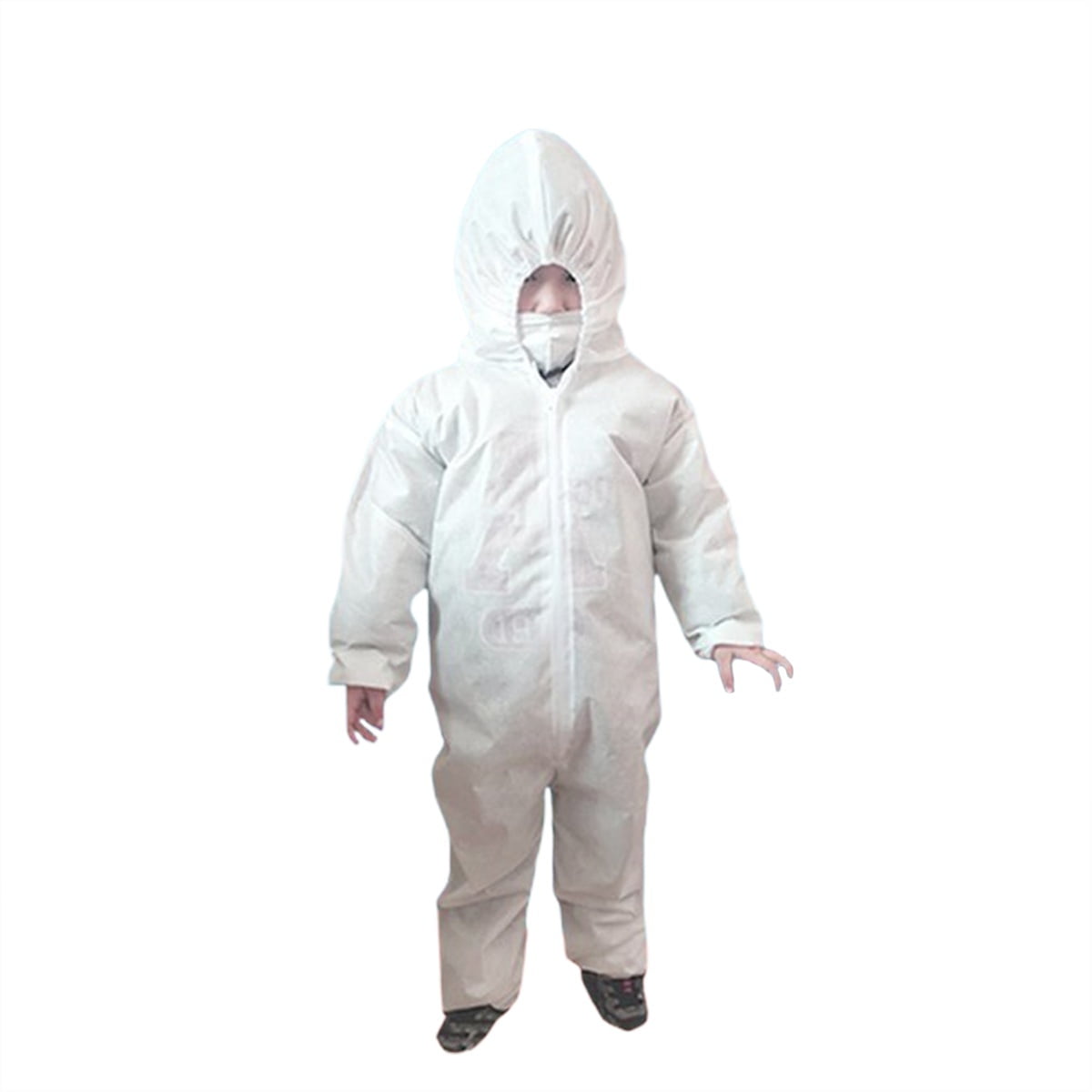 Protective Suit for Kids Long Sleeve Hooded Protective Clothing