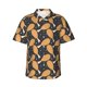 thumbnail image 1 of Balery Chicken Legs Camisas hawaianas de manga corta para hombre, camisas playeras de corte holgado, camisas de vacaciones con botones,Medium, 1 of 7