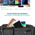 thumbnail image 5 of Cangurera Premium Timotech Color Negro para Viajar, 5 of 5