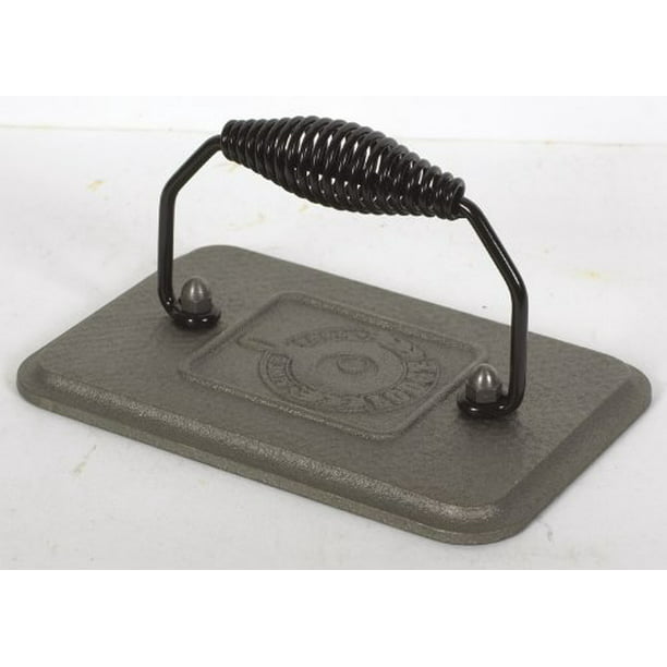 Lodge Grill Bacon Press By, Lodge Cast Iron Round Grill Press