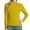 Yellow, variant on Womens Thermal Underwear Tops, Turtleneck Warm Fleece Lined Long Sleeve Shirts, Winter Cold Weather Ski Base Layer