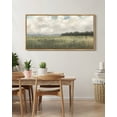 thumbnail image 3 of Drsoum Large 20x40in Natural Framed Abstract Meadow Field Vintage Wall Art Prints Classic Retro Farmhouse Landscape Rustic Decorations for Living Room Bedroom, 3 of 6