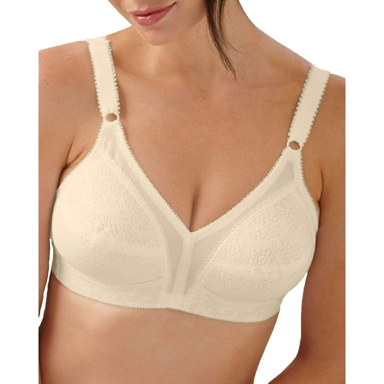 PLAYTEX Beige 18 Hour Classic Support Wire-Free Bra, US 44B, NWOT 