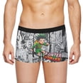thumbnail image 5 of Calzoncillos tipo bóxer de seda transpirable Hunter-X-Hunter, ropa interior elástica para hombre, calzoncillos tipo bóxer 3D, 5 of 5