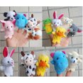 thumbnail image 3 of Marionetas de mano para niños y bebés, conjunto de animales de peluche, muñecos de dibujos animados3244, 3 of 5