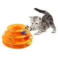 thumbnail image 1 of Cat Turntable Toy Three-layer Funny Interactive Dog Toy Educational Toy Pet Supplies, 1 of 8