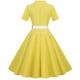 thumbnail image 4 of Moda verano mujer patchwork manga corta casual noche fiesta vestido de fiesta Fridja  bnh692, 4 of 9