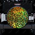 thumbnail image 2 of Abstract - Glitter Print Spare Tire Cover Waterproof Tire Wheel Protector for Car Truck SUV Camper Trailer Rv 14"-17", 2 of 5
