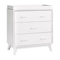 thumbnail image 1 of Babyletto Scoot 3 Drawer Dresser with Removable Changing Tray in White, 1 of 7