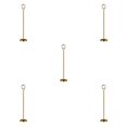 thumbnail image 1 of Baohd Contemporary Table Number Holder Photo Stand for Trendy Hotel Settings Gold 25cm 5Set, 1 of 6