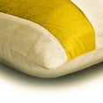 thumbnail image 2 of Pillow Cover, Chartreuse Green 18"x18" (45x45 cm) Pillow Covers, Velvet Patchwork Throw Pillows For Sofa, Striped Pattern Modern Style - Velvet Band Chartreuse, 2 of 3