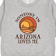 thumbnail image 3 of Inktastic Someone in Arizona Loves Me Toddler Sweatshirt, 3 of 4