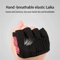 thumbnail image 3 of Gants de Musculation Antidérapants Respirants Demi-Doigts Protecteurs de Paume de Gym, 3 of 7