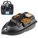 thumbnail image 1 of Lancha de cebo V18GPS con control remoto - Alcance de 500m y batería de 12000mAh  

Ideal para pesca en lagos y ríos, incluye 3 compartimentos para cebo con capacidad de 2kg.  
Control inalámbrico de, 1 of 7