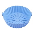 thumbnail image 1 of Kuymtek Bandeja Silicona para Freidora Aire Reutilizable para Horno Microondas Molde para Tartas (azul), 1 of 7