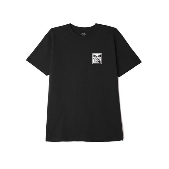 Obey Mens Eyes Icon 2 T-Shirt Black 165262142