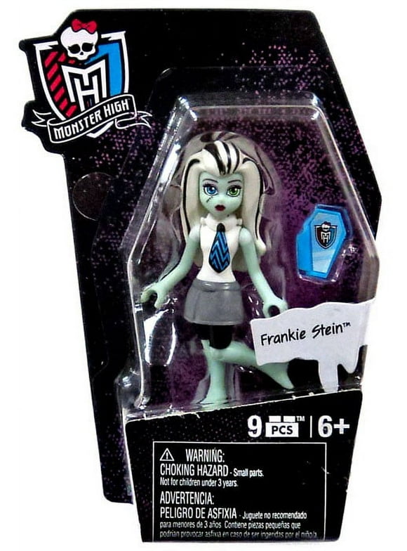Monster High Mega Bloks Ghouls Skullection Frankie Stein Mini Figure
