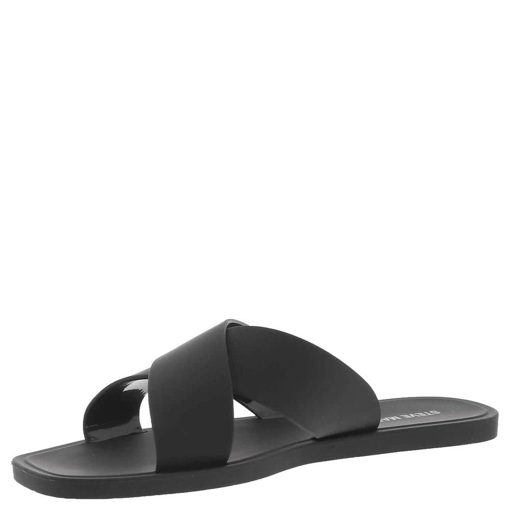 Steve Madden Horizon Sandal Black 8 M Walmart