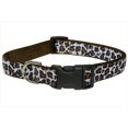 thumbnail image 1 of Leopard Dog Collar, White & Brown - Medium, 1 of 1