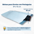 thumbnail image 4 of ParaPaquetes Bolsas Para Envío Premium Con Porta Guía 67x72 100pz, 4 of 4