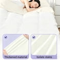 thumbnail image 5 of weibbin Travel Sleeping Bag 78.7x86.6in Double Ultralight Sleep Sack for Hotel Camping White, 5 of 7