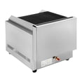 thumbnail image 3 of Commercial Double Burner Gas Grill 2 x 14.96 Inch Stainless Steel Barbecue Grill with Volcanic Stone, 3 of 5