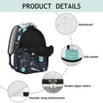 thumbnail image 4 of Cosmic Galaxy Students Backpack Sci-fi Lovers Outer Space Nebula Celestial Design, Durable and Adjustable Strap School Bag, 4 of 6