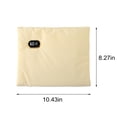 thumbnail image 3 of COFEST Electric Heated Hand Warmer Pouch & Heating Pad， Heated Hand Muffs with 3 Heating Setting， 5V USB Fast Heating Hand Warmer for Women & Men Beige, 3 of 9