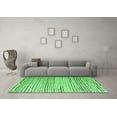 thumbnail image 3 of Ahgly Company Indoor Rectangle Solid Emerald Green Modern Area Rugs, 8' x 12', 3 of 4