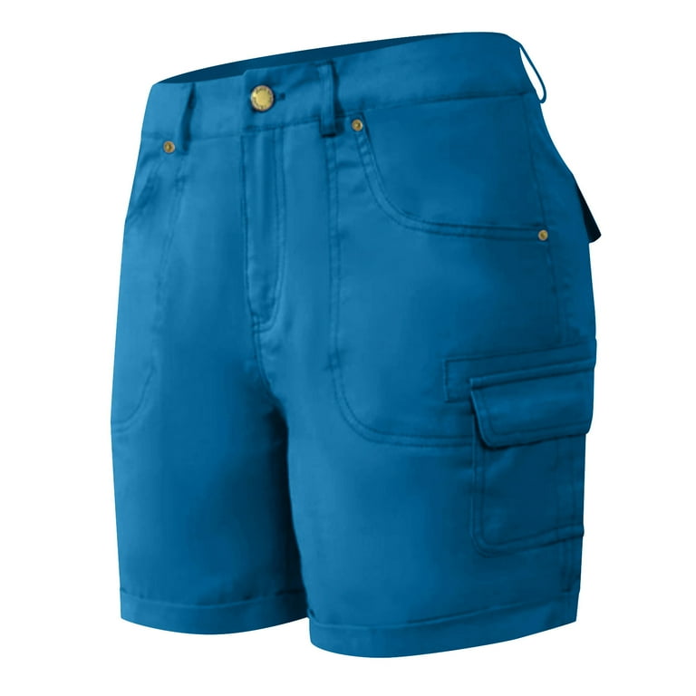 Dxzfnsa Women's Lightweight Hiking Cargo Shorts with Pockets Water