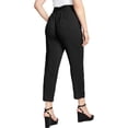 thumbnail image 2 of Bar III Womens Petites High-Waist Polyester Ankle Pants, 2 of 2