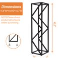thumbnail image 2 of Soporte de almacenamiento ajustable para leña YOHSNOR para interiores, 2 of 7
