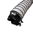 thumbnail image 4 of Rubber-Cal "Air Ventilator White" Ventilation Duct Hose (Fully Stretched), 16-Inch by 25-Feet, 4 of 5