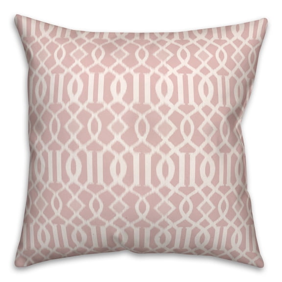 Creative Products Blush Kirkwood 18x18 Spun Poly Pillow