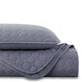 thumbnail image 4 of Southshore Fine Linens Oversized Quilt Bedding Set lightweight, bedspread 3-Piece, two matching shams, Denim, King / California King, 4 of 6