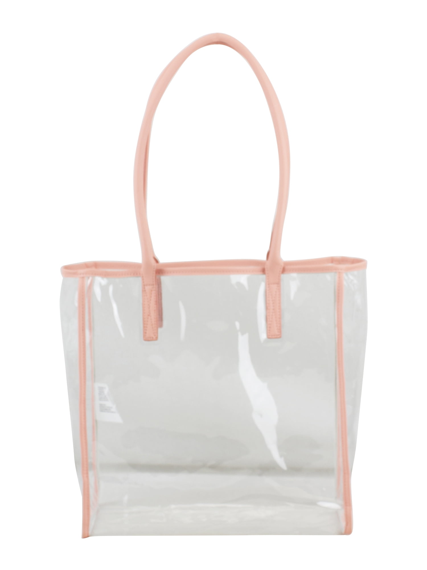 Rosegold Plain Tote Bag Women Small Shoulder Bag Faux Leather Designer Beach Bag 