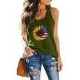 thumbnail image 2 of Dyegold 4th Of July Tank Tops For Women Summer Sleeveless American Flag Shirt Loose Casual Patriotic Graphic Tee Tops Tshirt, 2 of 4
