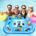 thumbnail image 3 of Floating Pool Card Table Inflatable Weather Resistant for Beach Party, 3 of 9
