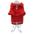 thumbnail image 3 of Cute Dog Polo Shirt T-Shirt Puppy Cat Clothes Apparel For Small Pet Red sz XXS: Length - 8", 3 of 5