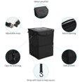 thumbnail image 2 of Car Trash Can With Lid And Storage Pockets - Leak-proof Car Organizer, Waterproof Car Trash Bin, Garbage Can -gsl, 2 of 4