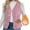 Pink, variant on Vmvidoty Women Fleece Vest Quilted Jacket Pink L