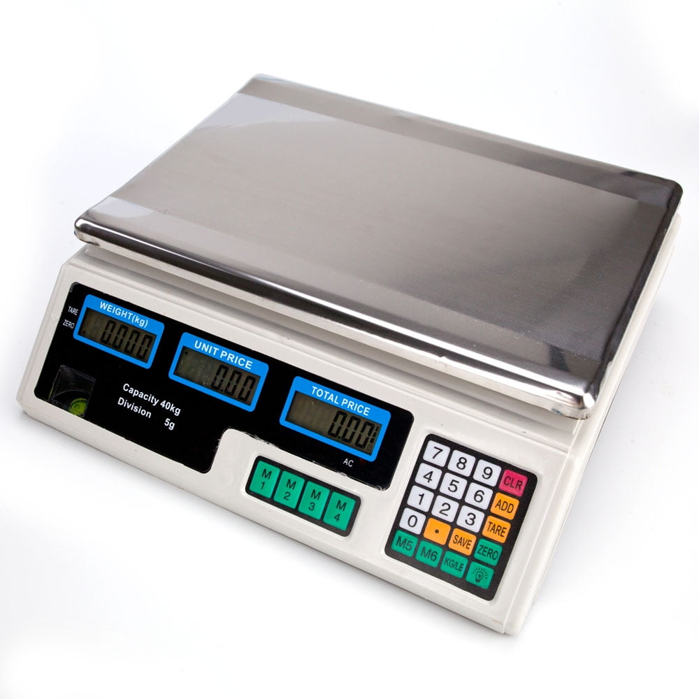 Tebru 40kg 5g Digital  Price Computing Electronic  Scale  for 