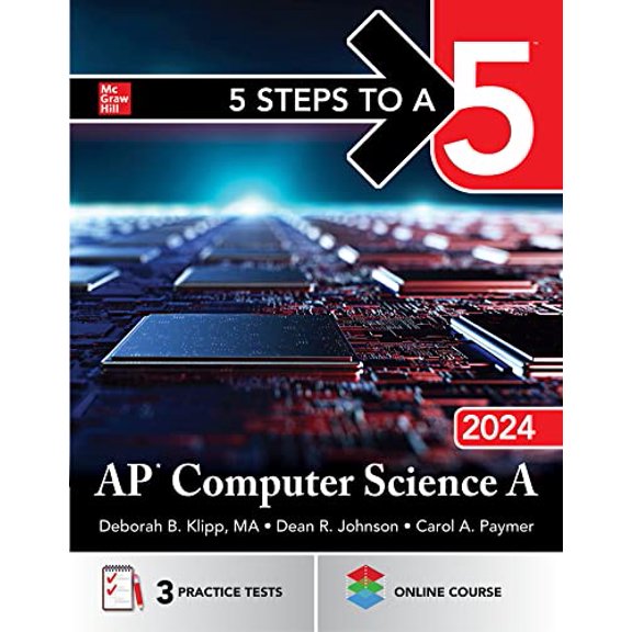 Pre-Owned 5 Steps to a 5: AP Computer Science A 2024, 9781265267926, 1265267928, Paperback, 1 edition