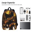 thumbnail image 4 of Bendy And The Ink Machine Backpack, Large Capacity 17 Inch Laptop Backpack, Durable Casual Daypack, Water Resistant, 17.3x12.2x5.5 Inch, 4 of 8