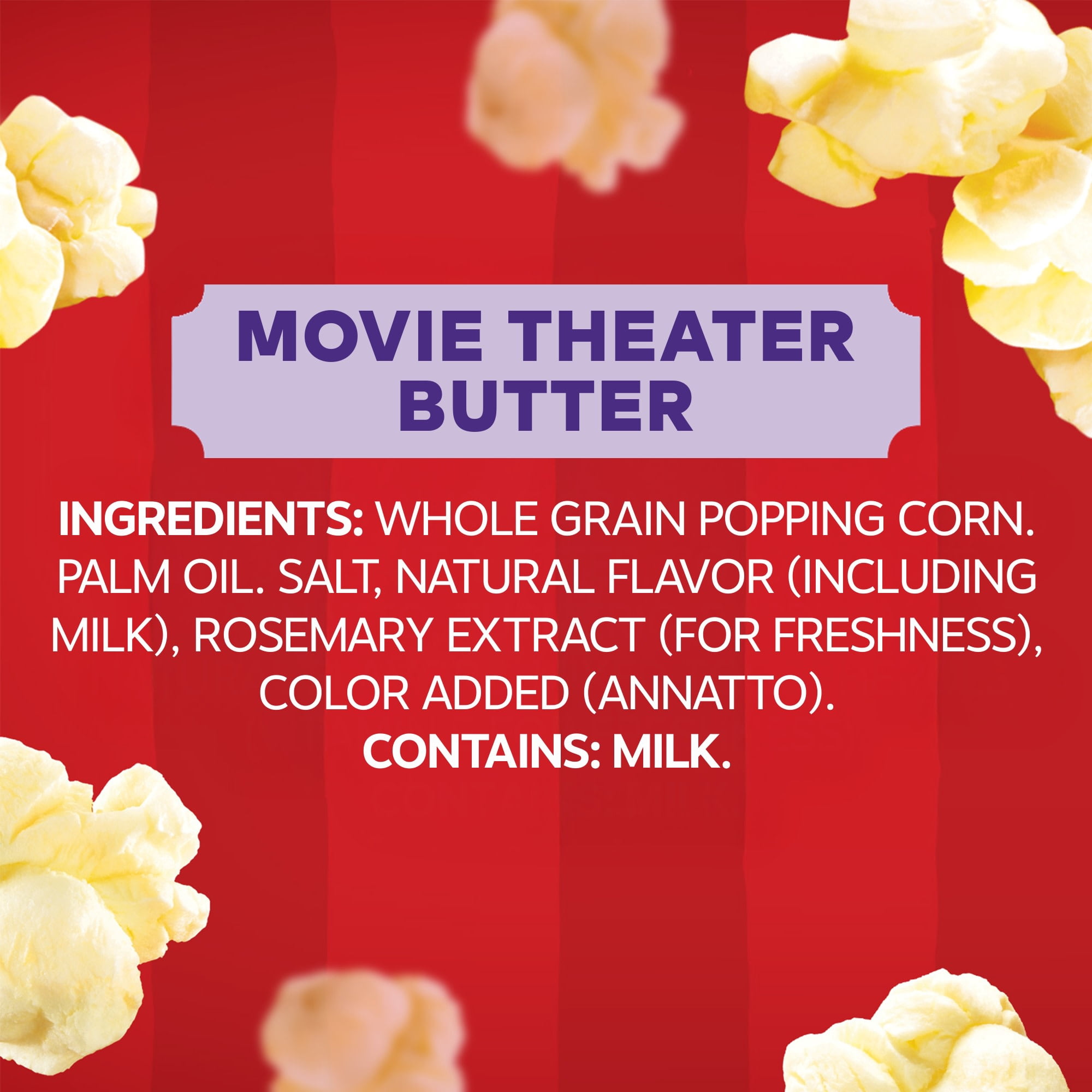 Orville Redenbacher's Movie Theater Butter Popcorn Tub, 3.9 oz.