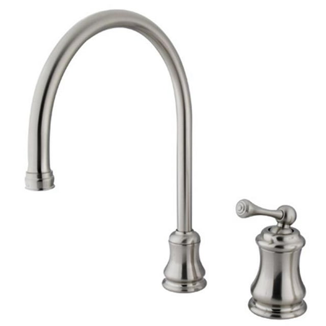 Kingston Brass KS3818BLLS Robinet de Cuisine à Poignée Unique